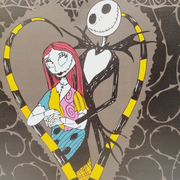 Canvas Art Print Tim Burton's Nightmare Before Christmas Jack Design Wall Decor - Picture 2 of 4